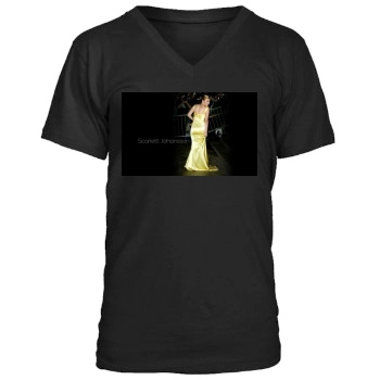 Scarlett Johansson Men's V-Neck T-Shirt