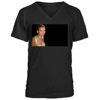 Scarlett Johansson Men's V-Neck T-Shirt