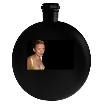 Scarlett Johansson Round Flask