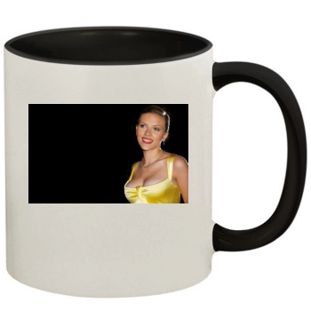 Scarlett Johansson 11oz Colored Inner & Handle Mug