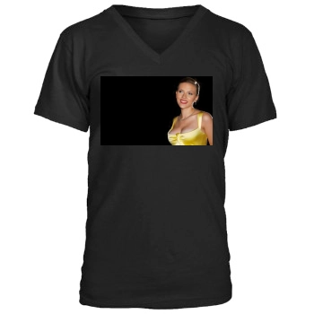 Scarlett Johansson Men's V-Neck T-Shirt