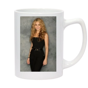 Shakira 14oz White Statesman Mug