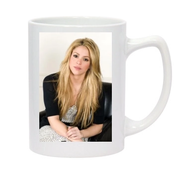 Shakira 14oz White Statesman Mug