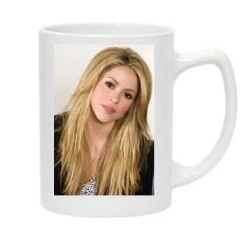 Shakira 14oz White Statesman Mug