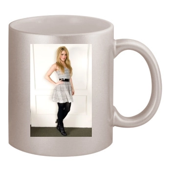 Shakira 11oz Metallic Silver Mug