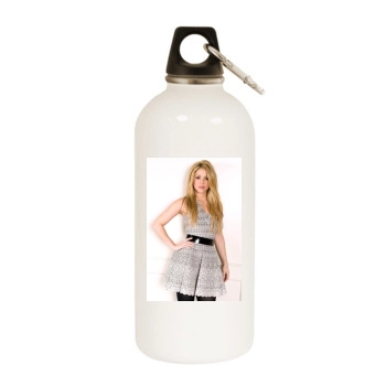 Shakira White Water Bottle With Carabiner