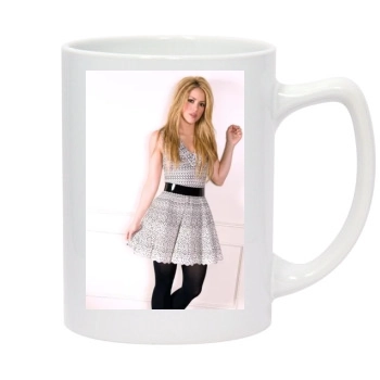 Shakira 14oz White Statesman Mug