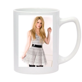 Shakira 14oz White Statesman Mug