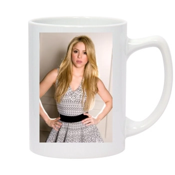 Shakira 14oz White Statesman Mug