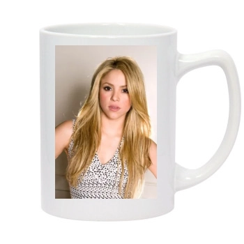 Shakira 14oz White Statesman Mug