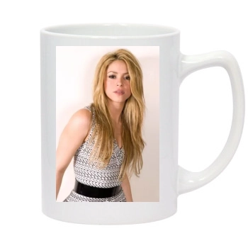 Shakira 14oz White Statesman Mug