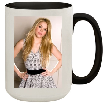 Shakira 15oz Colored Inner & Handle Mug