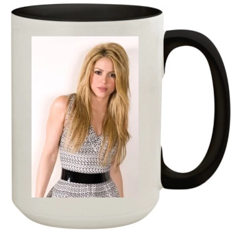 Shakira 15oz Colored Inner & Handle Mug