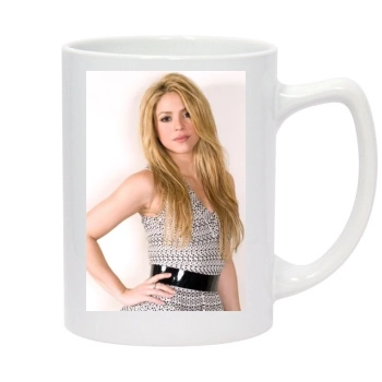 Shakira 14oz White Statesman Mug