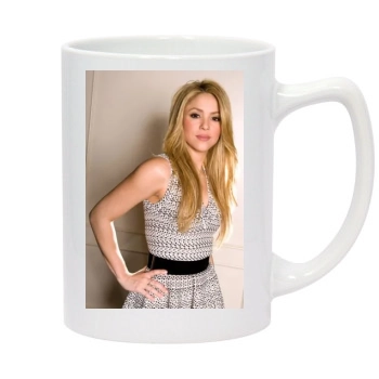 Shakira 14oz White Statesman Mug