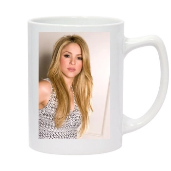 Shakira 14oz White Statesman Mug