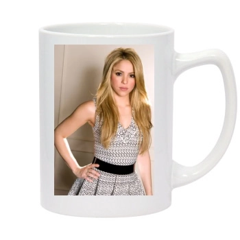 Shakira 14oz White Statesman Mug