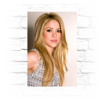 Shakira Metal Wall Art