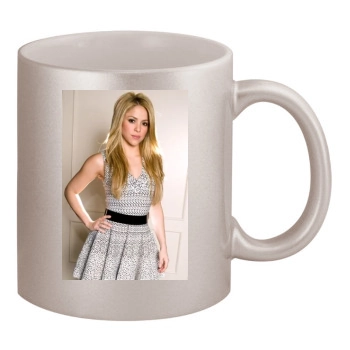 Shakira 11oz Metallic Silver Mug