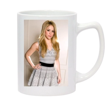 Shakira 14oz White Statesman Mug