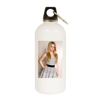 Shakira White Water Bottle With Carabiner