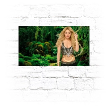 Shakira Metal Wall Art