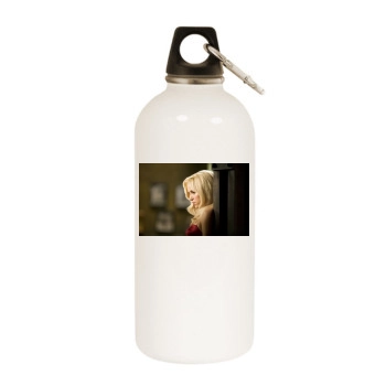 Shakira White Water Bottle With Carabiner