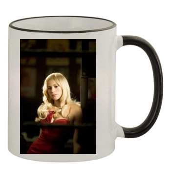 Shakira 11oz Colored Rim & Handle Mug