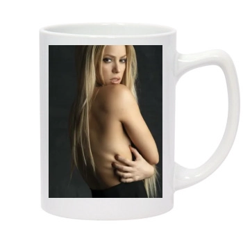 Shakira 14oz White Statesman Mug