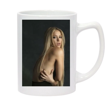 Shakira 14oz White Statesman Mug