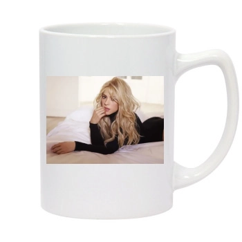 Shakira 14oz White Statesman Mug