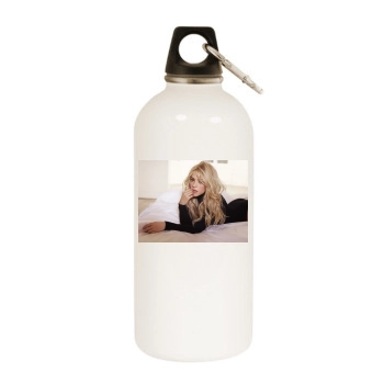 Shakira White Water Bottle With Carabiner