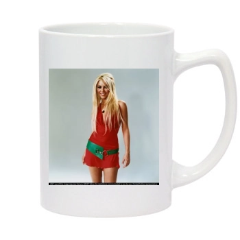 Shakira 14oz White Statesman Mug