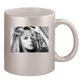 Shakira 11oz Metallic Silver Mug