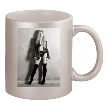 Shakira 11oz Metallic Silver Mug