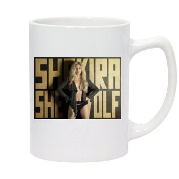 Shakira 14oz White Statesman Mug