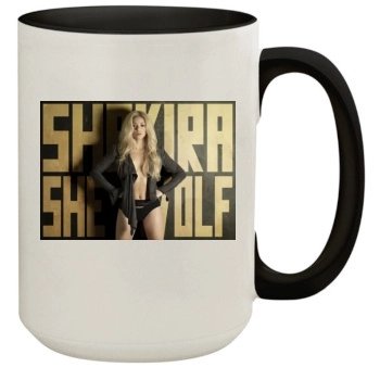 Shakira 15oz Colored Inner & Handle Mug