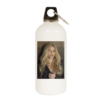 Shakira White Water Bottle With Carabiner