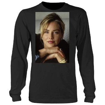 Sharon Stone Men's Heavy Long Sleeve TShirt