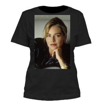 Sharon Stone Women's Cut T-Shirt