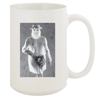 Sharon Stone 15oz White Mug