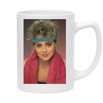 Sharon Stone 14oz White Statesman Mug