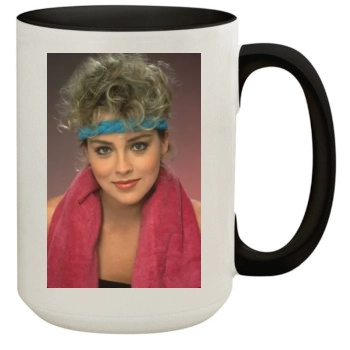 Sharon Stone 15oz Colored Inner & Handle Mug