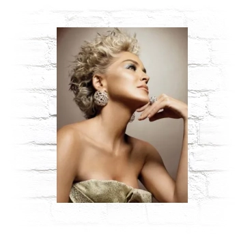 Sharon Stone Metal Wall Art