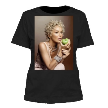 Sharon Stone Women's Cut T-Shirt