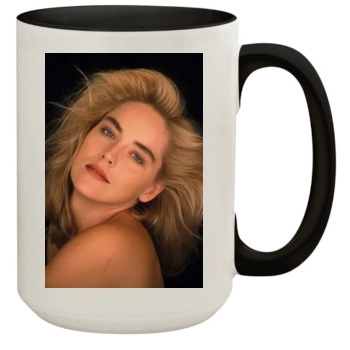 Sharon Stone 15oz Colored Inner & Handle Mug