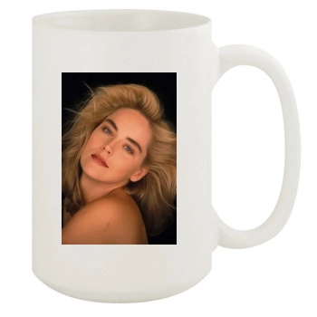 Sharon Stone 15oz White Mug