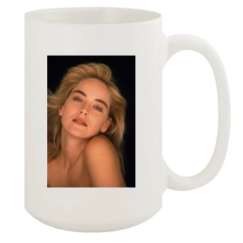 Sharon Stone 15oz White Mug