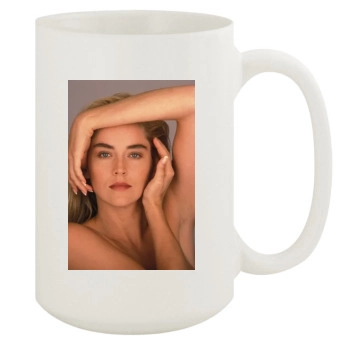 Sharon Stone 15oz White Mug