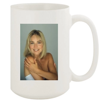 Sharon Stone 15oz White Mug